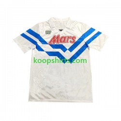 Napoli Retro Uit Tenue Heren Voetbalshirts 1989 1990 Korte Mouwen