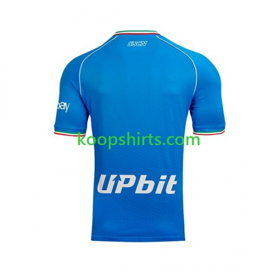 Napoli Thuis Tenue Heren Voetbalshirts 2023-2024 Korte Mouwen