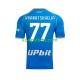 Napoli Thuis Tenue Heren Voetbalshirts Khvicha Kvaratskhelia 77 2023-2024 Korte Mouwen Napoli Thuis Tenue Heren Voetbalshirts Khvicha Kvaratskhelia 77 2023-2024 Korte Mouwen