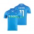 Napoli Thuis Tenue Heren Voetbalshirts Lukaku 11 2024-2025 Korte Mouwen