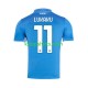 Napoli Thuis Tenue Heren Voetbalshirts Lukaku 11 2024-2025 Korte Mouwen