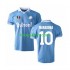 Napoli Retro Thuis Tenue Heren Voetbalshirts MARADONA 10 1986 Korte Mouwen