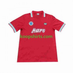 Napoli Retro Derde Tenue Heren Voetbalshirts 1988 1989 Korte Mouwen