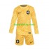 EK 2024 Nederland Doelman Uit Tenue Kinder Voetbalshirts Lange Mouwen