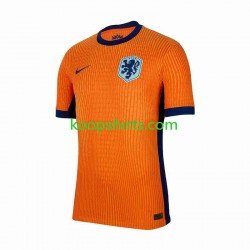 EK 2024 Nederland Thuis Tenue Heren Voetbalshirts Korte Mouwen