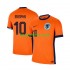 EK 2024 Nederland Thuis Tenue Heren Voetbalshirts Memphis Depay 10 Korte Mouwen