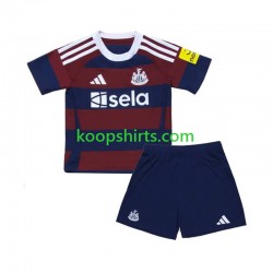 Newcastle United Uit Tenue Kinder Voetbalshirts 2024-2025 Korte Mouwen