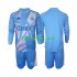 Newcastle United Doelman Uit Tenue Kinder Voetbalshirts 2024-2025 Lange Mouwen