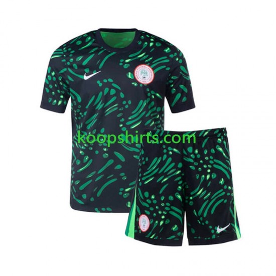 Nigeria Uit Tenue Kinder Voetbalshirts 2024 Korte Mouwen Nigeria Uit Tenue Kinder Voetbalshirts 2024 Korte Mouwen