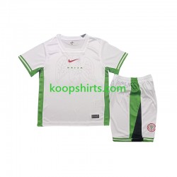 Nigeria Thuis Tenue Kinder Voetbalshirts 2024 Korte Mouwen