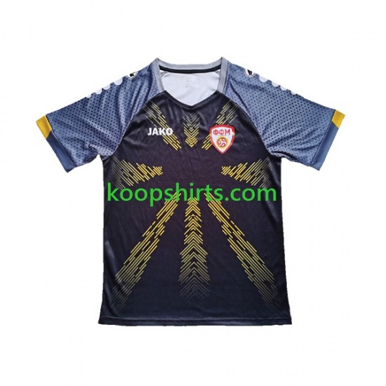 Noord-Macedonië Derde Tenue Heren Voetbalshirts 2023 Korte Mouwen Noord-Macedonië Derde Tenue Heren Voetbalshirts 2023 Korte Mouwen