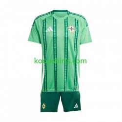 Noord-Ierlan Thuis Tenue Kinder Voetbalshirts 2024 Korte Mouwen