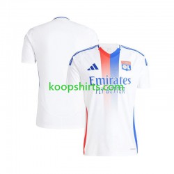 Olympique Lyonnais Thuis Wit Tenue Heren Voetbalshirts 2024-2025 Korte Mouwen