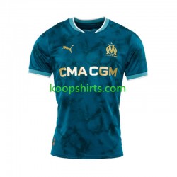 Olympique Marseille Uit Tenue Heren Voetbalshirts 2024-2025 Korte Mouwen