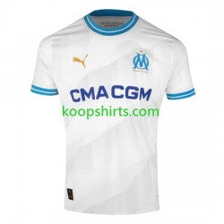 Olympique Marseille Thuis Tenue Heren Voetbalshirts 2023-2024 Korte Mouwen