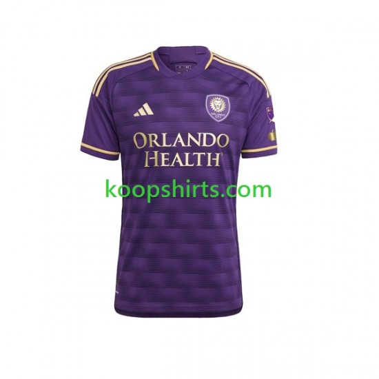 Orlando City SC Thuis Tenue Heren Voetbalshirts 2023-2024 Korte Mouwen Orlando City SC Thuis Tenue Heren Voetbalshirts 2023-2024 Korte Mouwen
