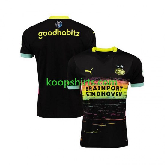PSV Eindhoven Uit Tenue Heren Voetbalshirts 2024-2025 Korte Mouwen PSV Eindhoven Uit Tenue Heren Voetbalshirts 2024-2025 Korte Mouwen