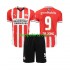 PSV Eindhoven Thuis Tenue Kinder Voetbalshirts DE JONG 9 2024-2025 Korte Mouwen