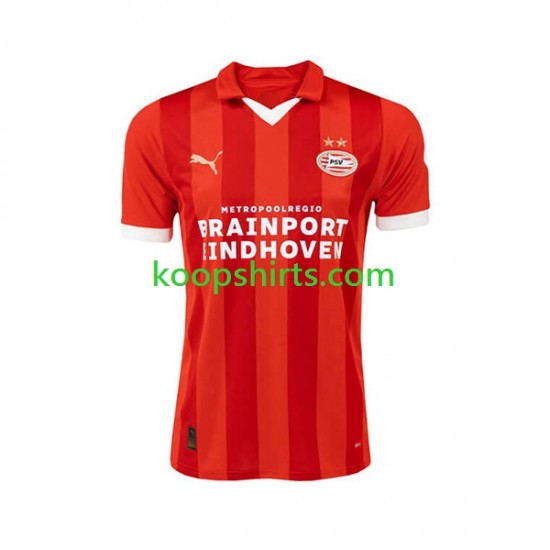 PSV Eindhoven Thuis Tenue Heren Voetbalshirts 2023-2024 Korte Mouwen PSV Eindhoven Thuis Tenue Heren Voetbalshirts 2023-2024 Korte Mouwen