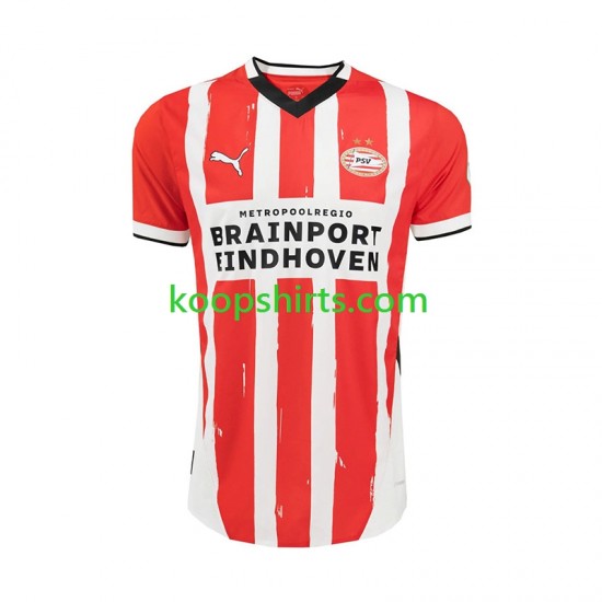 PSV Eindhoven Thuis Tenue Heren Voetbalshirts 2024-2025 Korte Mouwen PSV Eindhoven Thuis Tenue Heren Voetbalshirts 2024-2025 Korte Mouwen