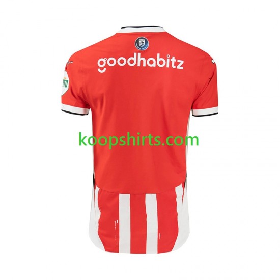 PSV Eindhoven Thuis Tenue Heren Voetbalshirts 2024-2025 Korte Mouwen