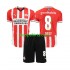 PSV Eindhoven Thuis Tenue Kinder Voetbalshirts Sergino Dest 8 2024-2025 Korte Mouwen