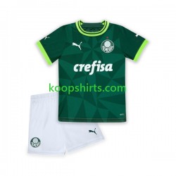 Palmeiras Thuis Tenue Kinder Voetbalshirts 2023-2024 Korte Mouwen