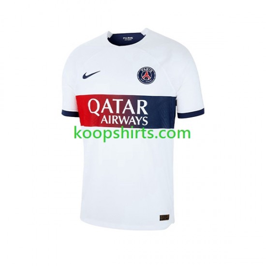 Paris Saint-Germain Uit Tenue Heren Voetbalshirts 2023-2024 Korte Mouwen Paris Saint-Germain Uit Tenue Heren Voetbalshirts 2023-2024 Korte Mouwen