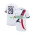 Paris Saint-Germain Uit Tenue Heren Voetbalshirts Bradley Barcola 29 2024-2025 Korte Mouwen