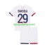 Paris Saint-Germain Uit Tenue Kinder Voetbalshirts Bradley Barcola 29 2024-2025 Korte Mouwen