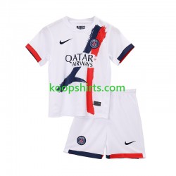Paris Saint-Germain Uit Tenue Kinder Voetbalshirts 2024-2025 Korte Mouwen