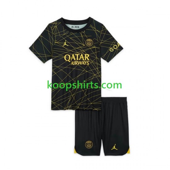 Paris Saint-Germain Vierde Tenue Kinder Voetbalshirts 2022-2023 Korte Mouwen Paris Saint-Germain Vierde Tenue Kinder Voetbalshirts 2022-2023 Korte Mouwen