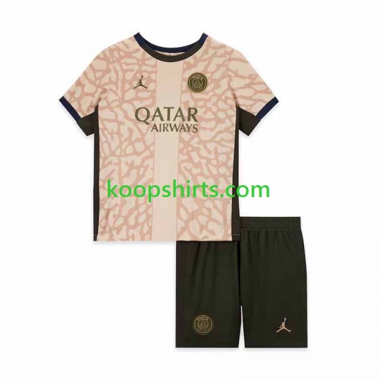 Paris Saint-Germain Vierde Tenue Kinder Voetbalshirts 2023-2024 Korte Mouwen Paris Saint-Germain Vierde Tenue Kinder Voetbalshirts 2023-2024 Korte Mouwen