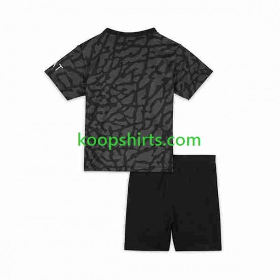 Paris Saint-Germain Derde Tenue Kinder Voetbalshirts 2023-2024 Korte Mouwen