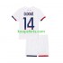Paris Saint-Germain Uit Tenue Kinder Voetbalshirts Desire Doue 14 2024-2025 Korte Mouwen