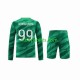 Paris Saint-Germain Doelman Thuis Tenue Kinder Voetbalshirts Donnarumma 99 2023-2024 Lange Mouwen Paris Saint-Germain Doelman Thuis Tenue Kinder Voetbalshirts Donnarumma 99 2023-2024 Lange Mouwen