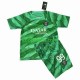 Paris Saint-Germain Doelman Thuis Tenue Kinder Voetbalshirts Donnarumma 99 2023-2024 Korte Mouwen