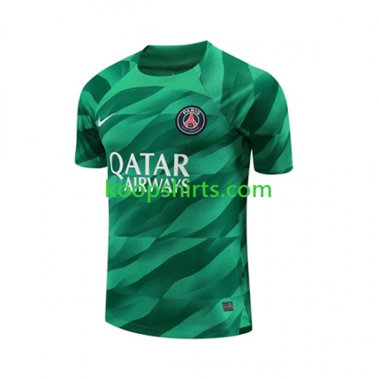 Paris Saint-Germain Doelman Thuis Tenue Heren Voetbalshirts 2023-2024 Korte Mouwen Paris Saint-Germain Doelman Thuis Tenue Heren Voetbalshirts 2023-2024 Korte Mouwen