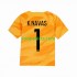 Paris Saint-Germain Doelman Uit Tenue Heren Voetbalshirts K.NAVAS 1 2023-2024 Korte Mouwen