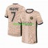 Paris Saint-Germain Vierde Tenue Heren Voetbalshirts Kylian Mbappe 7 2023-2024 Korte Mouwen