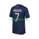 Paris Saint-Germain Thuis Tenue Heren Voetbalshirts Mbappe 7 2023-2024 Korte Mouwen Paris Saint-Germain Thuis Tenue Heren Voetbalshirts Mbappe 7 2023-2024 Korte Mouwen