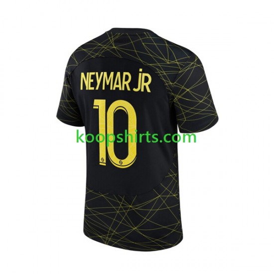 Paris Saint-Germain Vierde Tenue Heren Voetbalshirts Neymar JR 10 2022-2023 Korte Mouwen Paris Saint-Germain Vierde Tenue Heren Voetbalshirts Neymar JR 10 2022-2023 Korte Mouwen