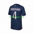 Paris Saint-Germain Thuis Tenue Heren Voetbalshirts Sergio Ramos 4 2023-2024 Korte Mouwen