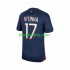Paris Saint-Germain Thuis Tenue Heren Voetbalshirts Vitinha 17 2023-2024 Korte Mouwen