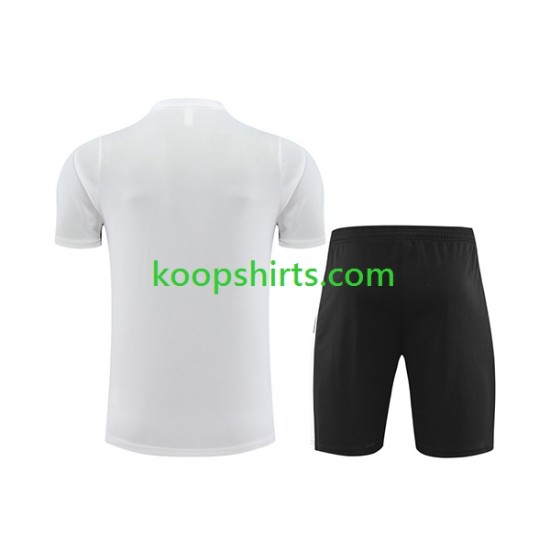 Paris Saint-Germain Wit Voetbal training shirt en shorts 2023-2024