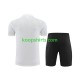 Paris Saint-Germain Wit Voetbal training shirt en shorts 2023-2024