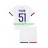 Paris Saint-Germain Uit Tenue Kinder Voetbalshirts Willian Pacho 51 2024-2025 Korte Mouwen