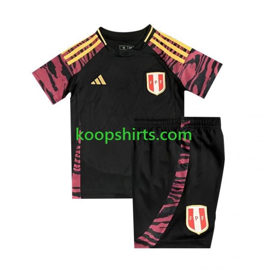 Peru Uit Tenue Kinder Voetbalshirts Copa America 2024 Korte Mouwen Peru Uit Tenue Kinder Voetbalshirts Copa America 2024 Korte Mouwen