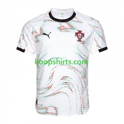 Portugal Uit Tenue Heren Voetbalshirts 2025 Korte Mouwen