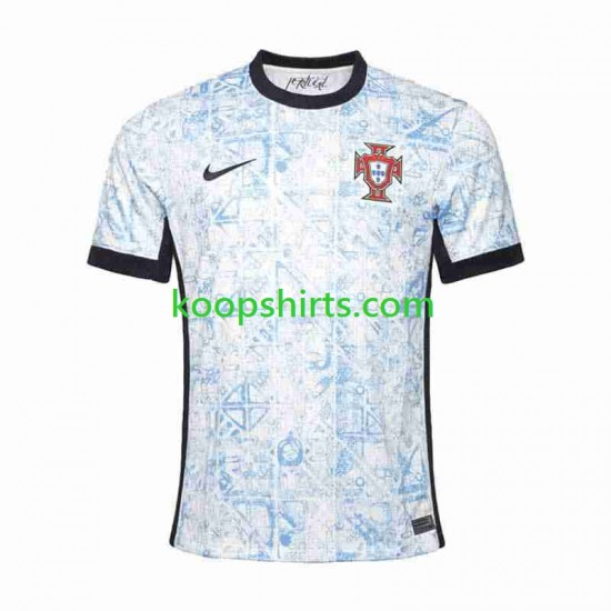 EK 2024 Portugal Uit Tenue Heren Voetbalshirts Korte Mouwen EK 2024 Portugal Uit Tenue Heren Voetbalshirts Korte Mouwen